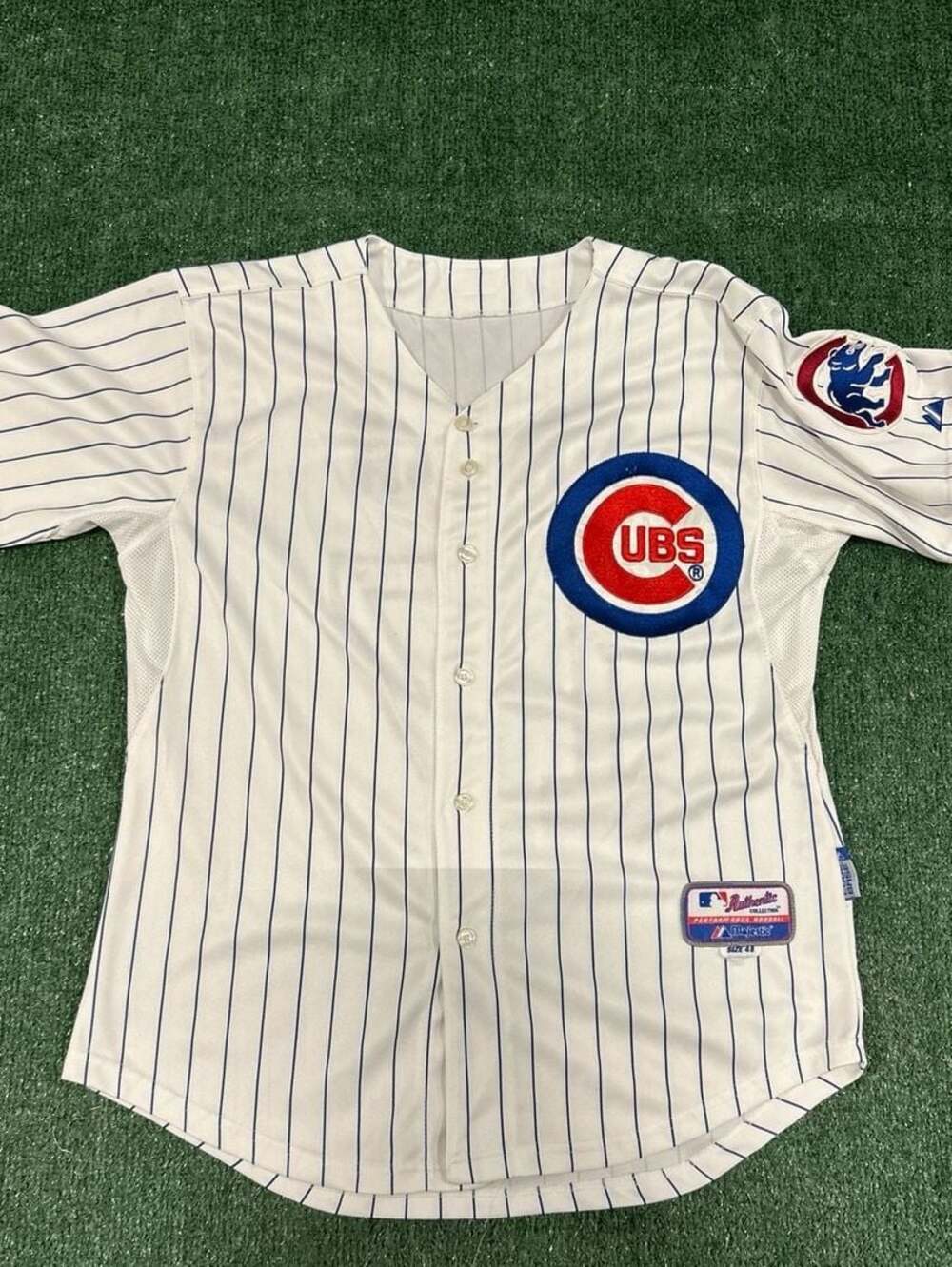Matt Garza Chicago Cubs Majestic Authentic Collection MLB Jersey Size 48